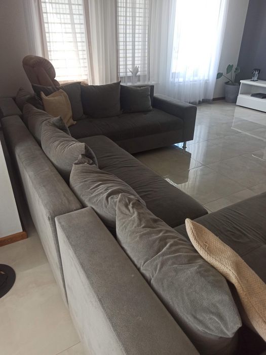 Kanapa modułowa z funkcją spania  335x220x175