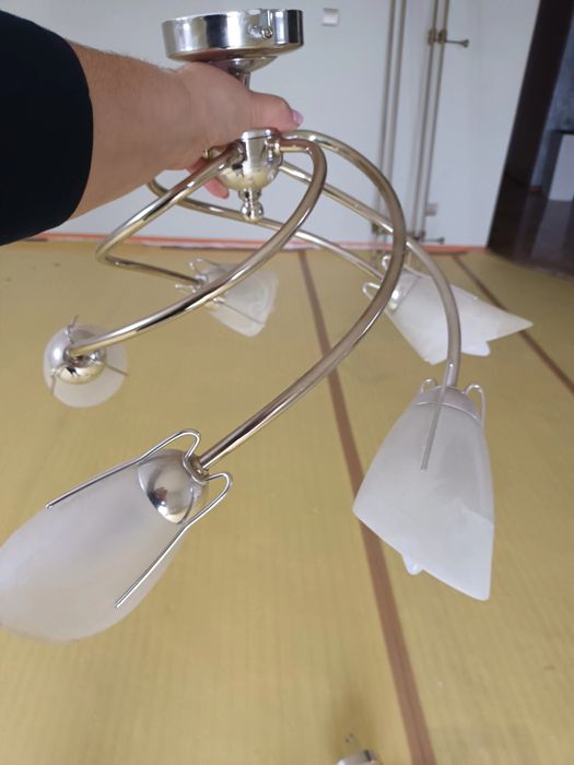 Żyrandol plus 2 kinkiety