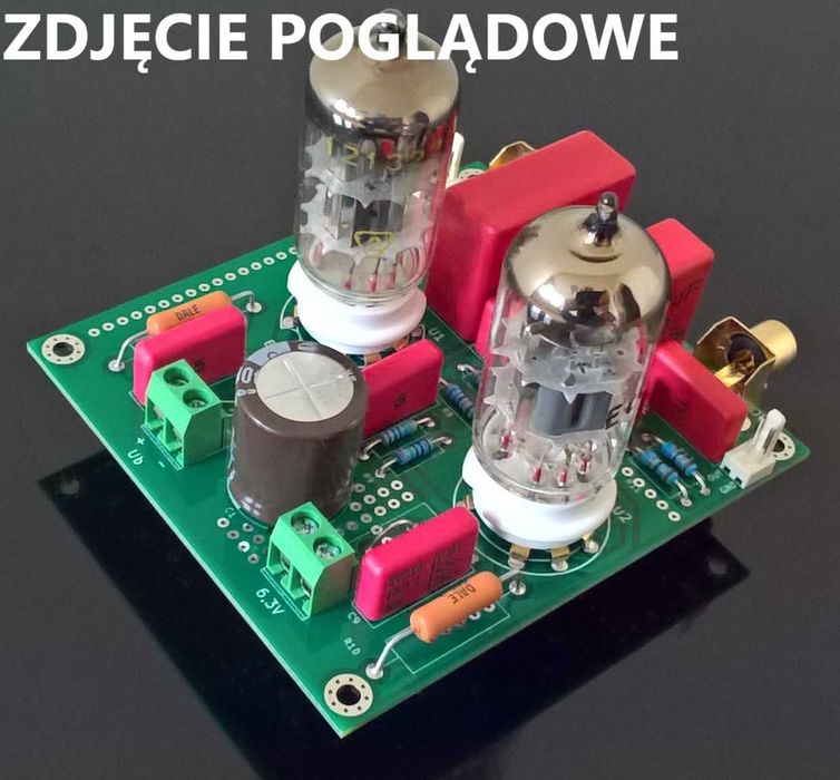 Płytka PCB - przedwzmacniacz lampowy LAMM - 2 szt.