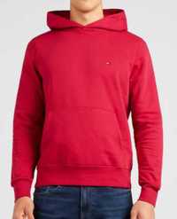 Sweat de capuz Tommy Hilfiger (vermelho rosado) COM ETIQUETA (tam.M)