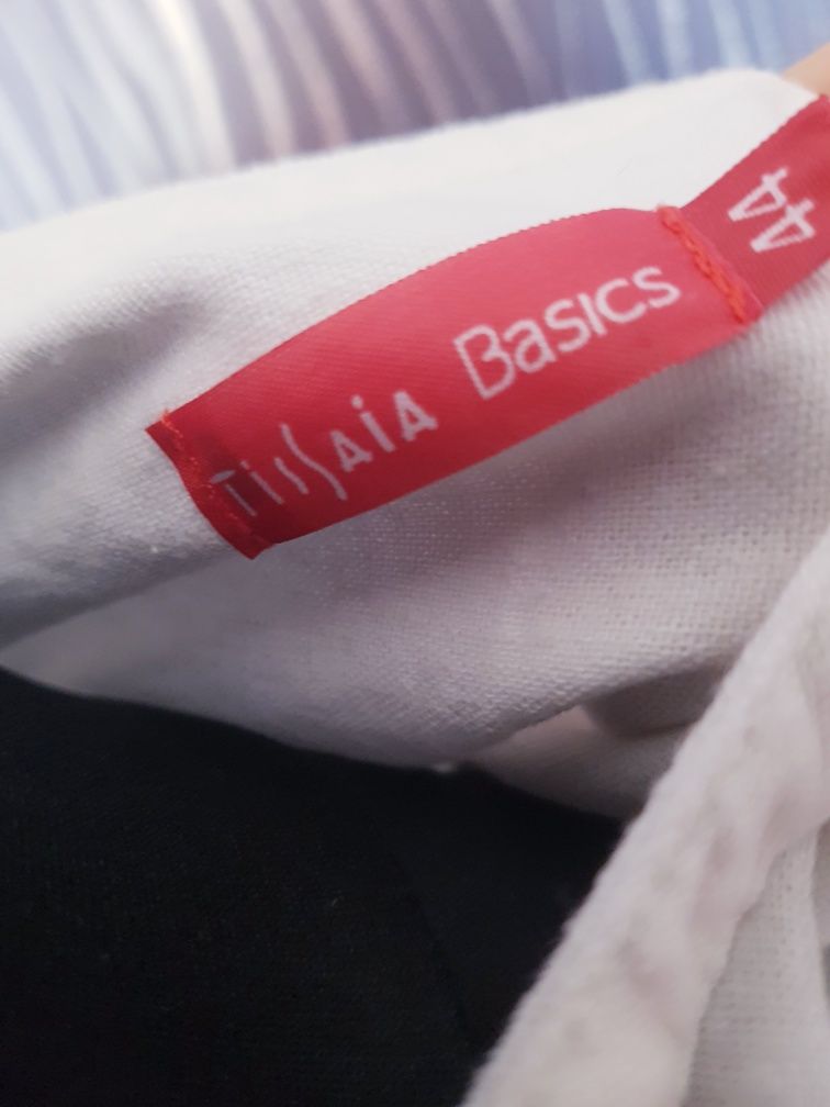 Lniana bluzka damska marki Tissaia Basics  rozmiar XL/XXL