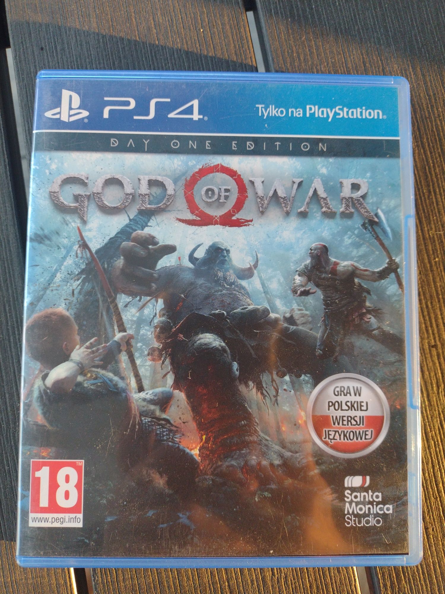 God of War 4 PS4 Polska wersja językowa