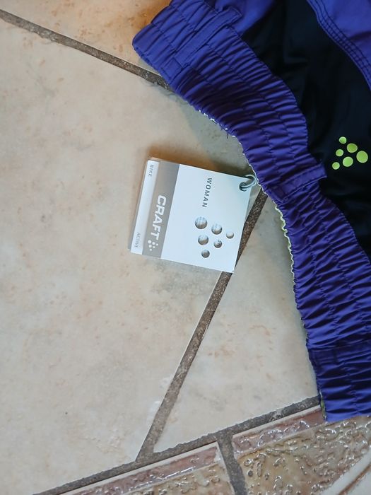 Nowe spodenki rowerowe craft rozmiar S