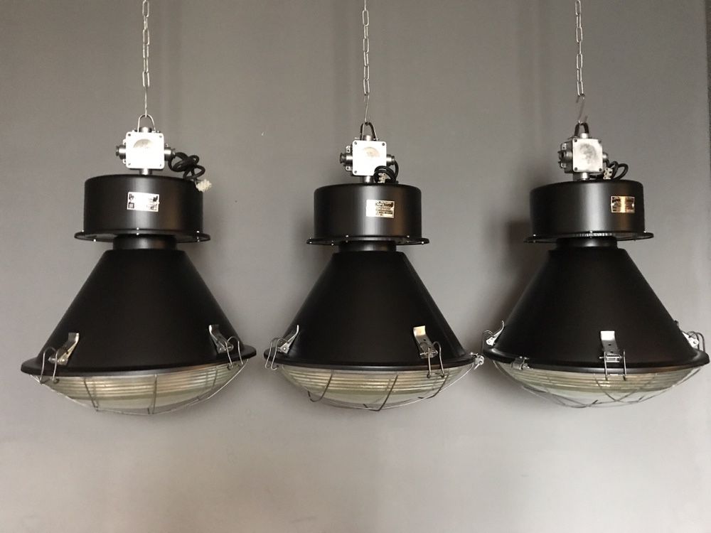 Lampa LOFT PUB INDUSTRIALNA szkło metal przemysłowa fabryczna stara