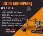 Usługi Minikoparką Oraz Przewozy Przyczepą