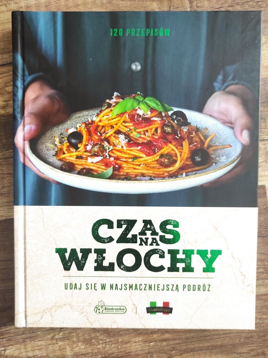 Czas na Włochy, książka z przepisami