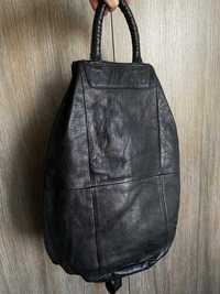 Городской кожаный рюкзак сумка