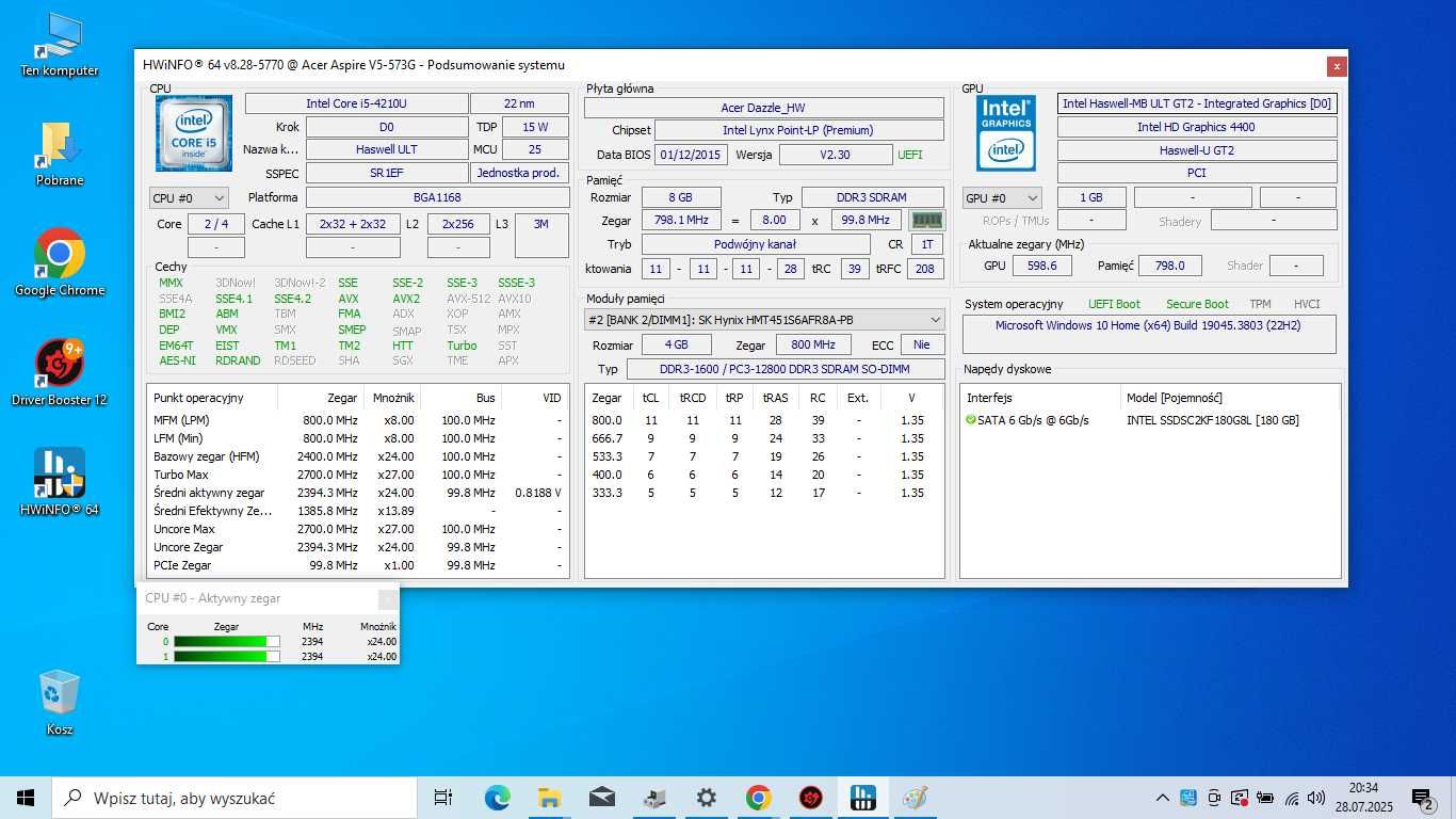Laptop gamingowy NVIDIA GTX