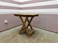 Столик дерев'яний розкладний 56х40х55см