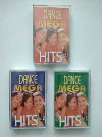 Kasety Dance Mega Hits vol. 1-2-3