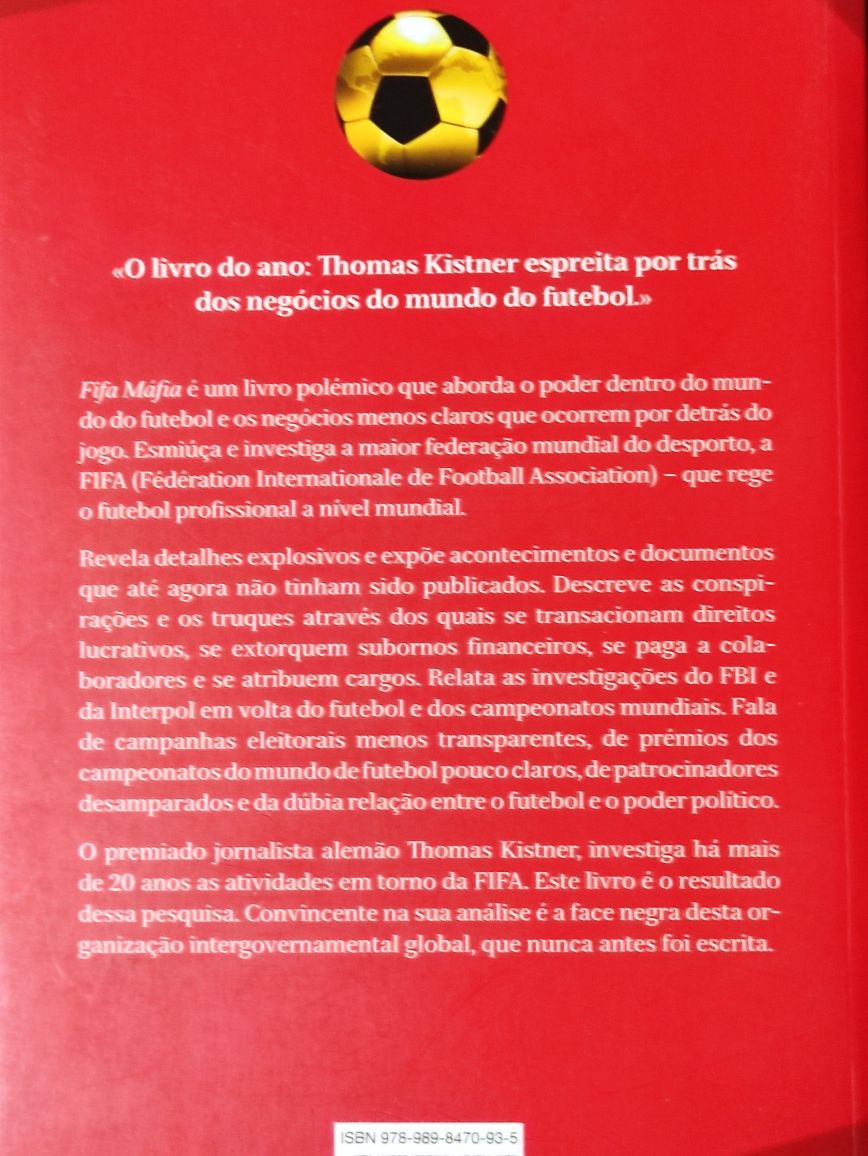 Livro FIFA Mafia