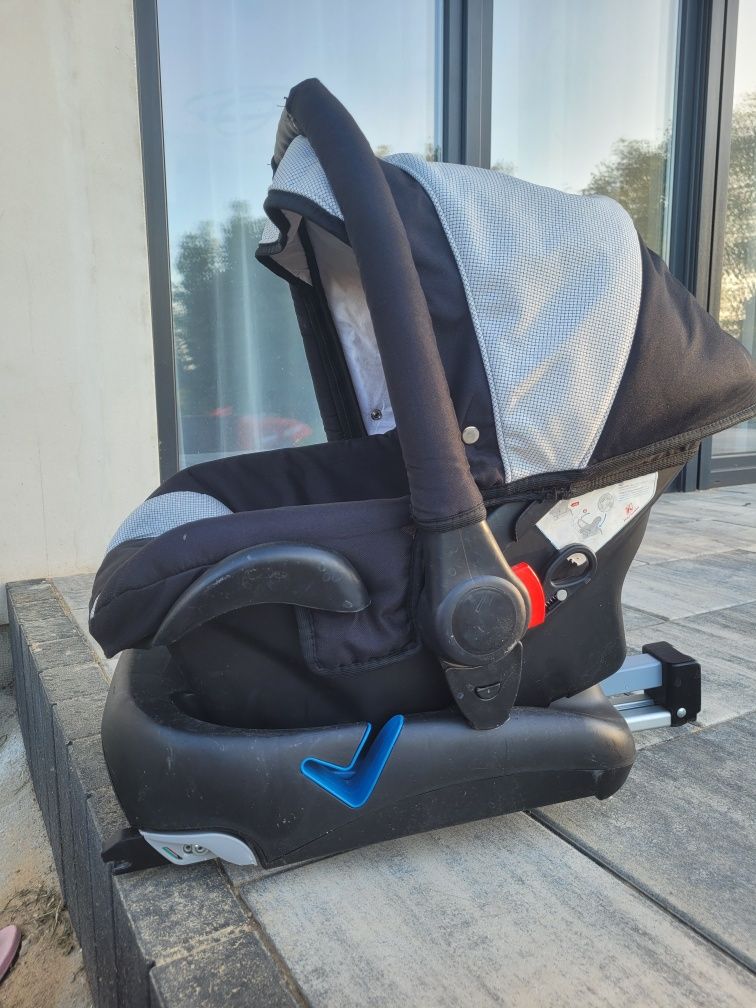 Fotelik samochodowy z bazą ISOFIX od 0 do 9 kg