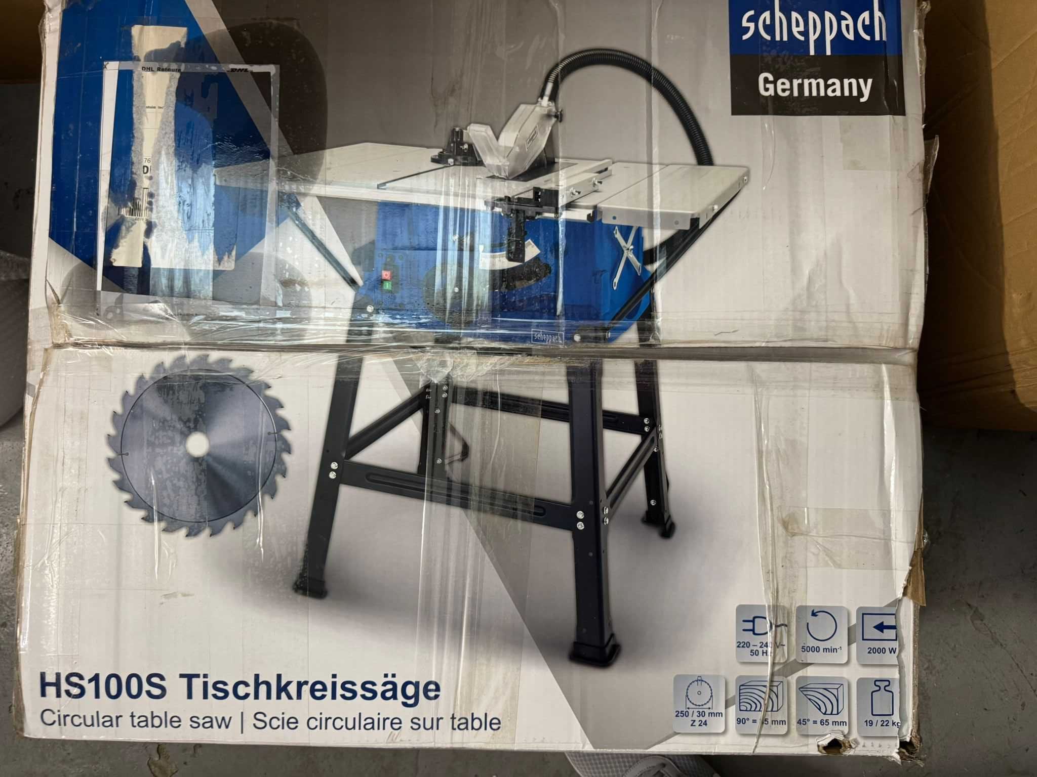 Piła pilarka stołowa Scheppach HS100S
