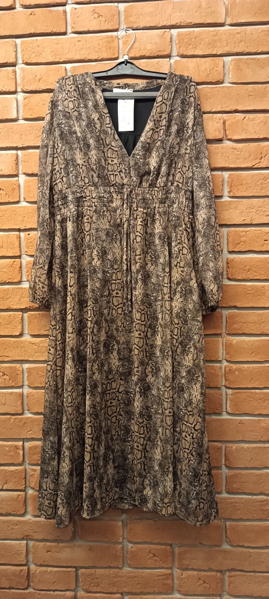 Sukienka panterka Reserved XL