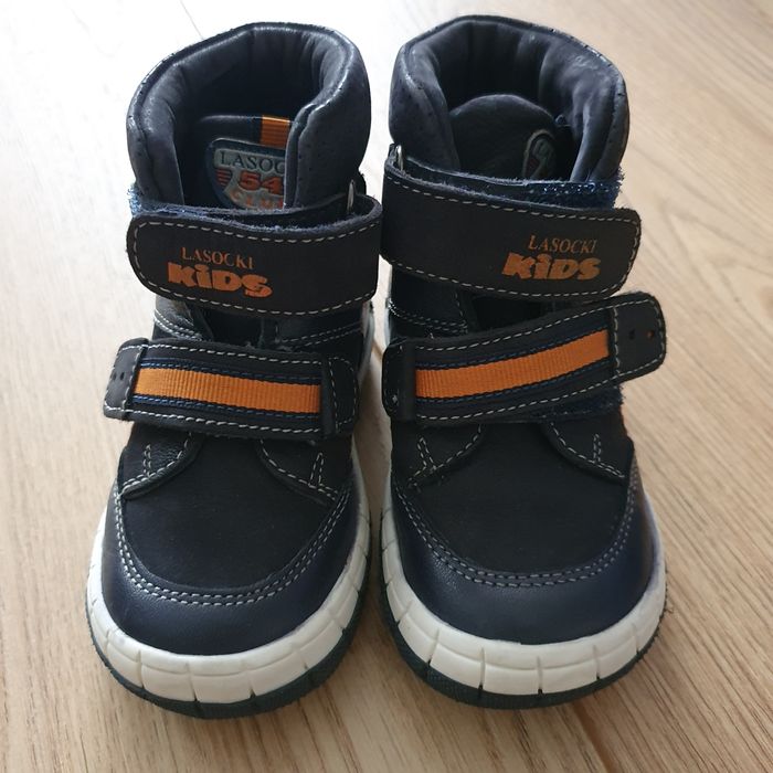 Buty na rzepy za kostkę Lasocki Kids r. 21