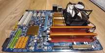 Płyta głowna Gigabyte/Intel Core 2 Duo 7400/4GB RAM DDR2