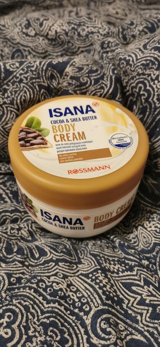 Nowy krem do ciała Rossmann isana body cream duży 500ml