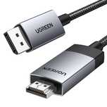 Kabel Ugreen Dp119 Displayport Do Hdmi 4K 60Hz 1M