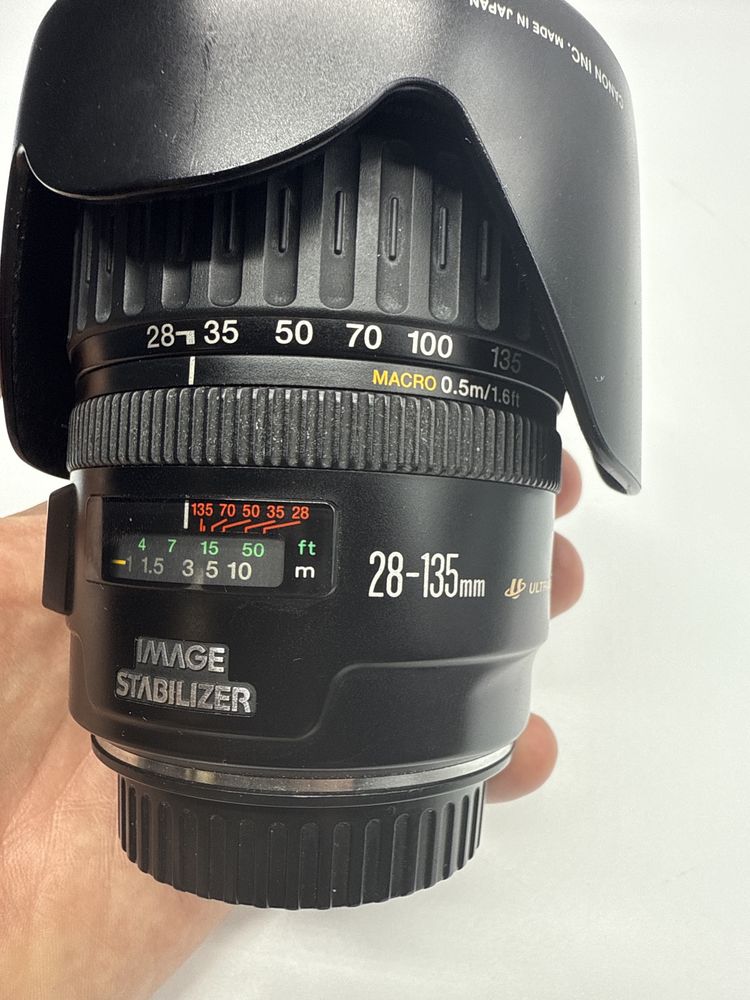 Canon EF 28-135mm f/3.5-5.6 IS USM — sprzedaję jako uszkodzony