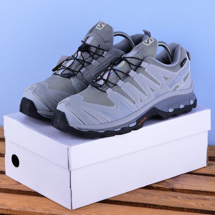 ‼️ТЕРМО‼️41-45 Salomon XA Forces grey gore-tex xt / трекінгові
