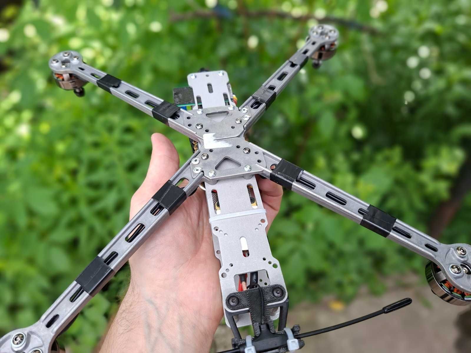 FPV 7 дрон фпв EMAX ECOII 1300kv spedix f405 60А новий elrs 915Mgz