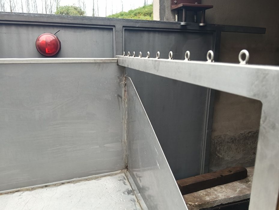 Banheira em inox para tosquias cães