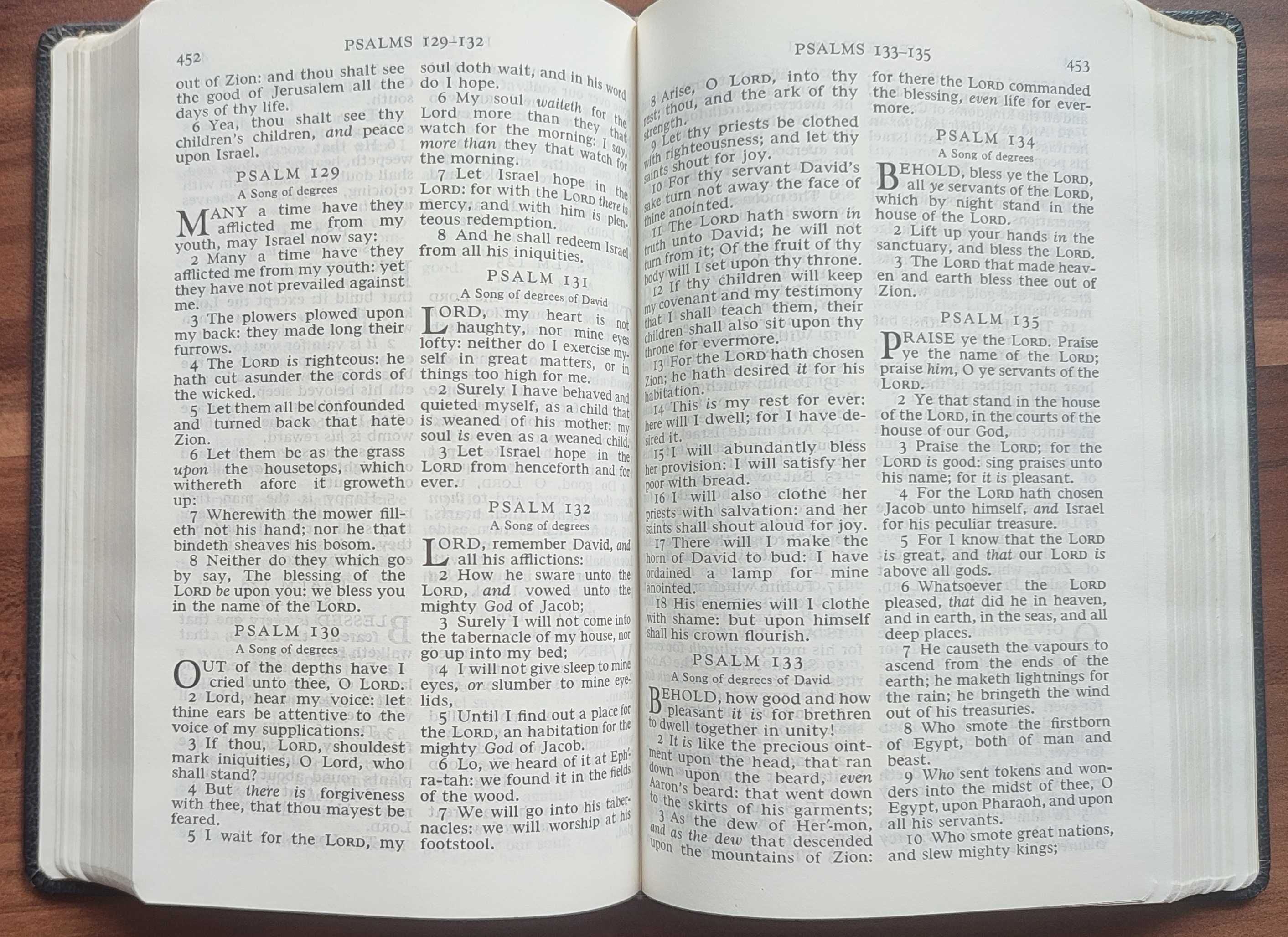 Новый Завет и Псалтырь на немецком и английском языке