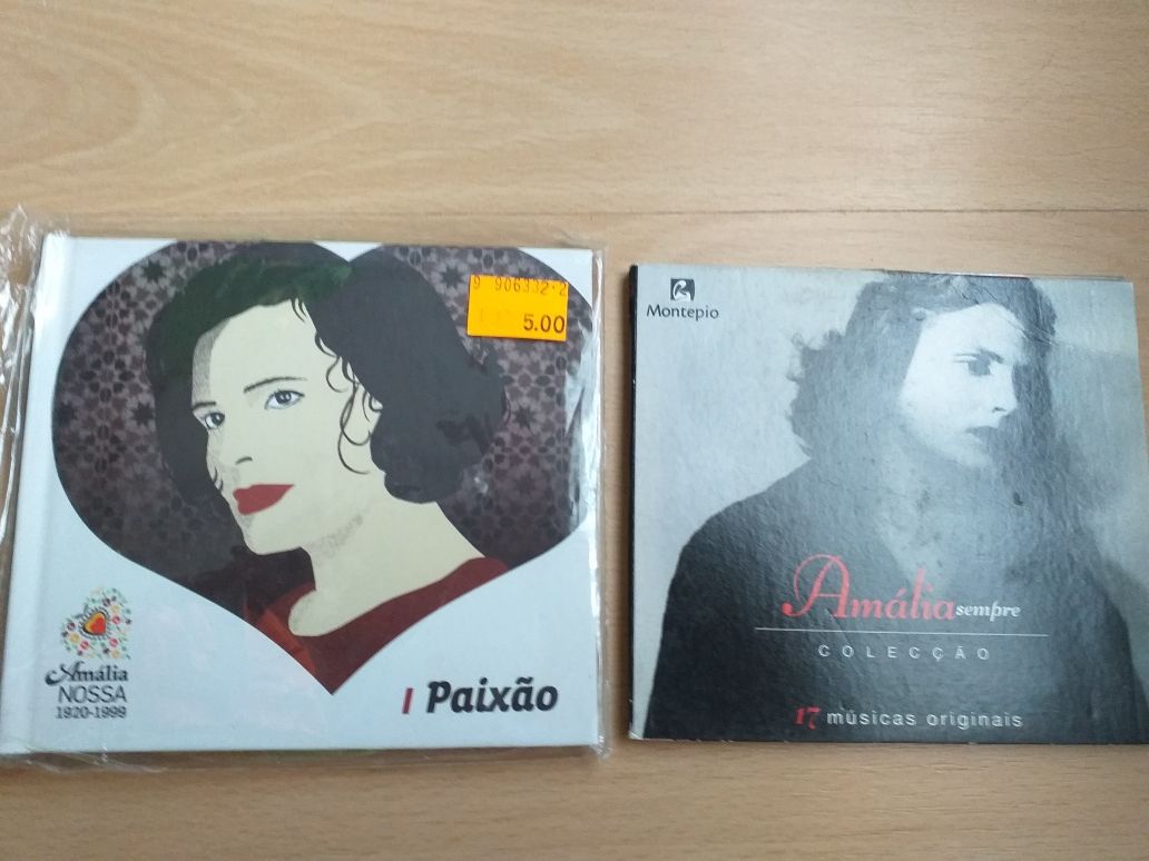 Cd's de música de Amália Rodrigues