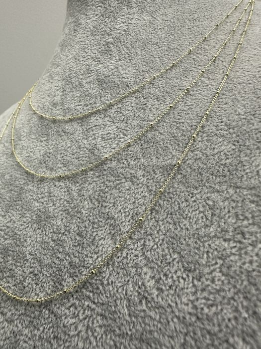 Złoty łancuszek złota celebrytka 45 cm 50 cm 55 cm próba 585