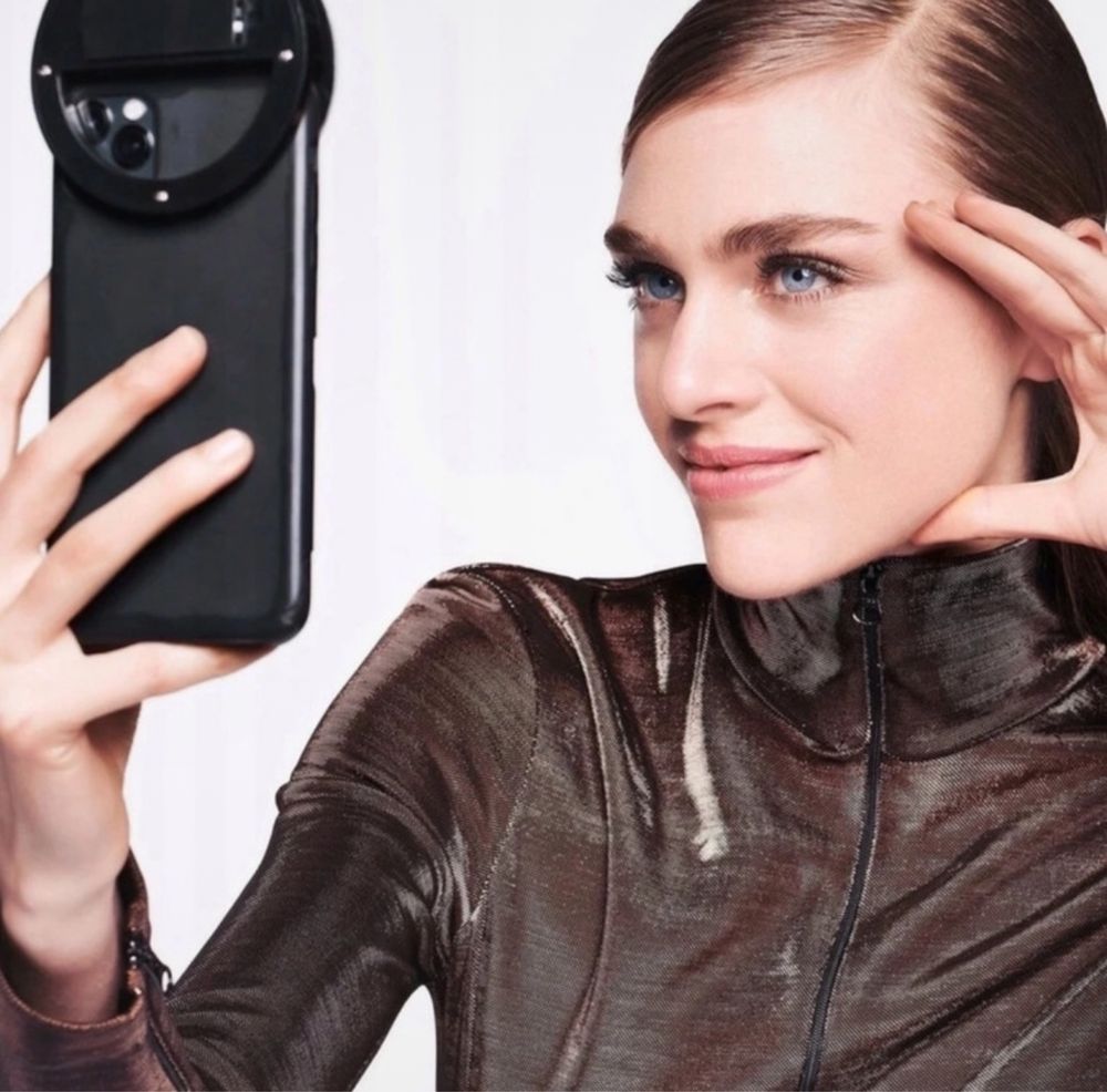 Lampa pierścieniowa LED Oriflame selfie do smartfona przenośnia 3