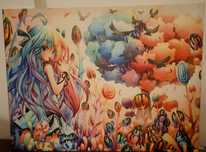 Anime pic painting