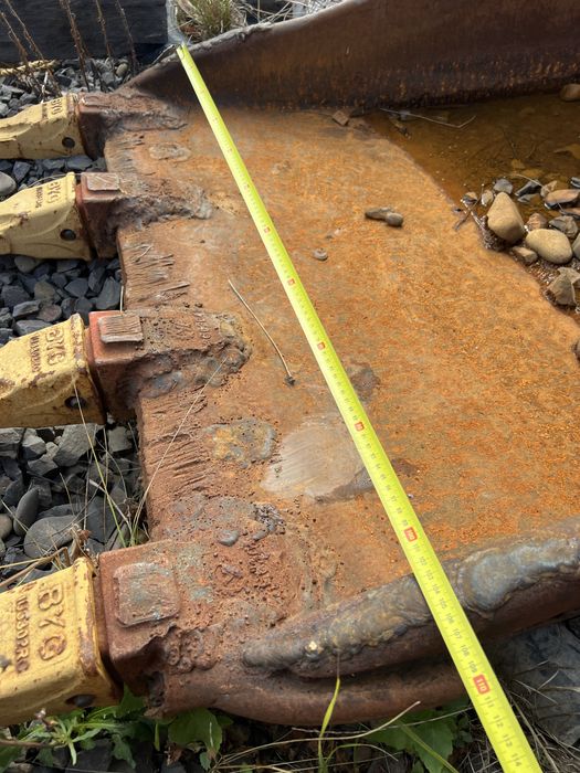 Ковш скальний з адаптером