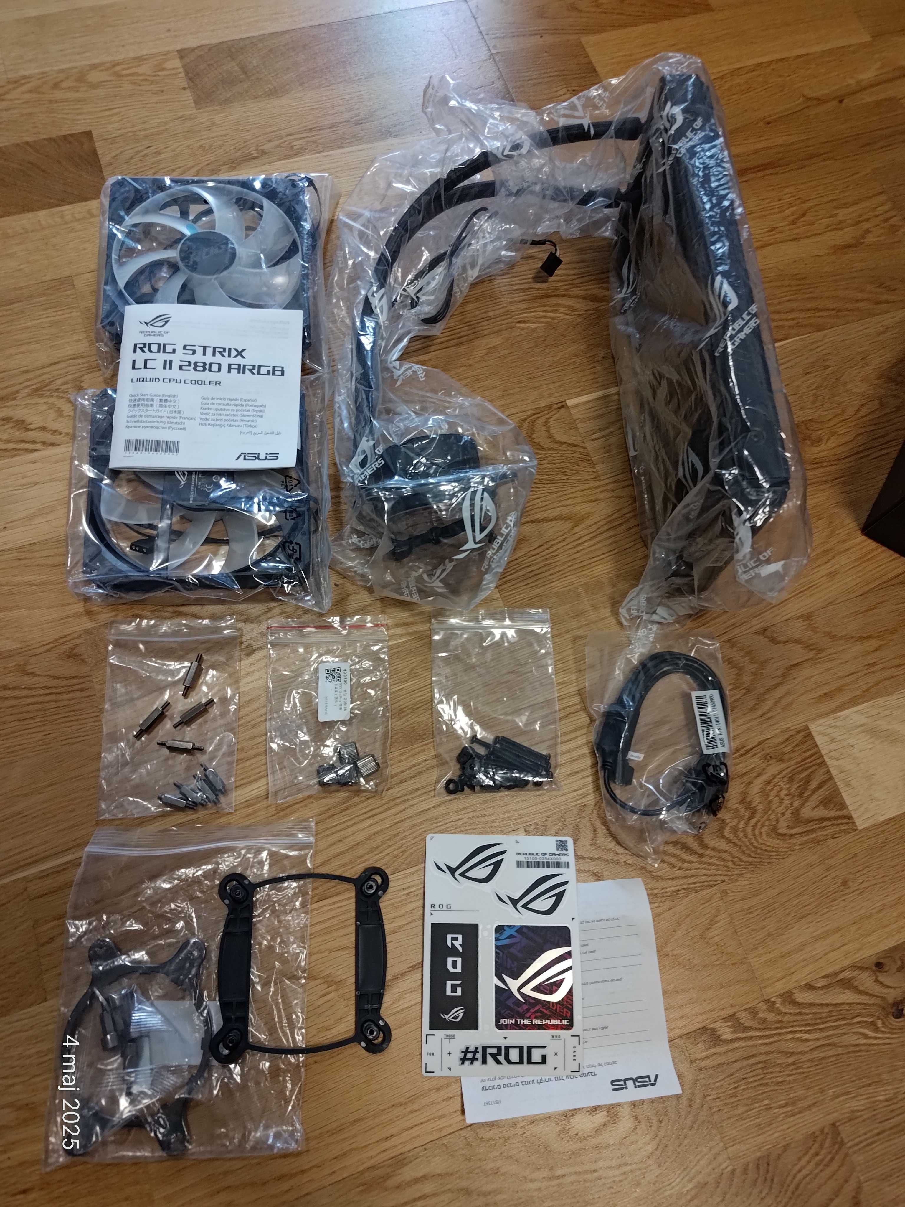 Chłodzenie wodne Asus ROG Strix LC II 280 ARGB