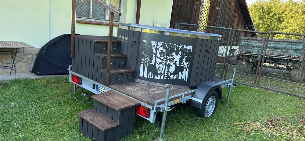 Wynajem mobilnej bali, jakuzzi