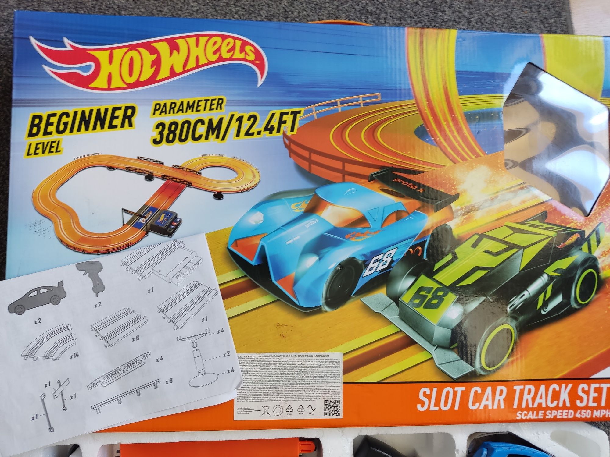 Tor hot wheels auta wyścigi