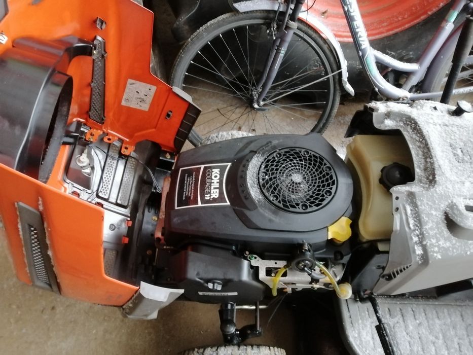 Traktorek kosiarka z koszem husqvarna  Cth 191