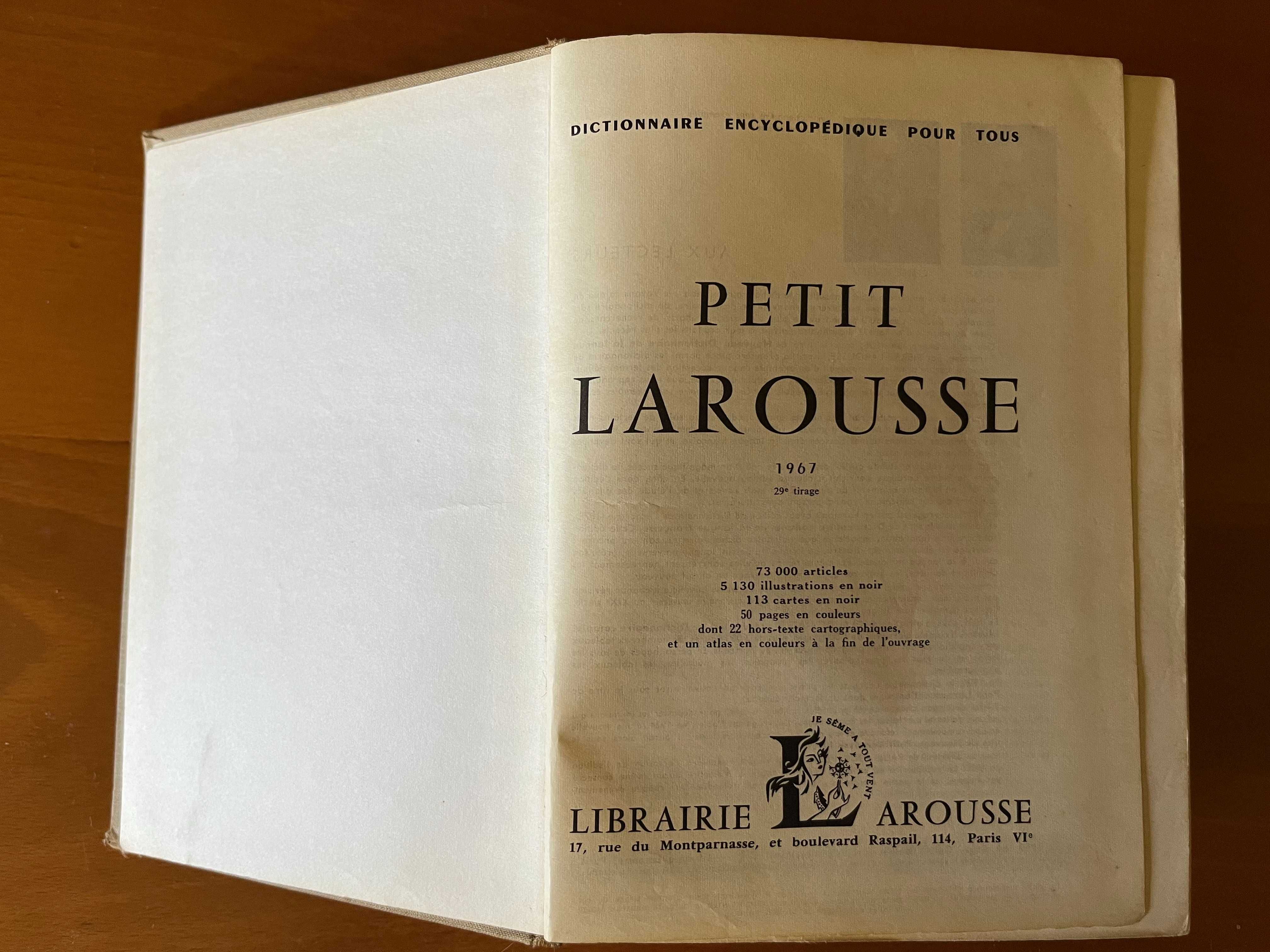 Petit Larousse – Dictionaire Encyclopédique Pour Tous