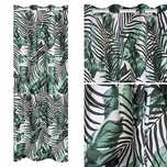 Zasłona Okienna 140x250 Gotowa Jungle Zieleń