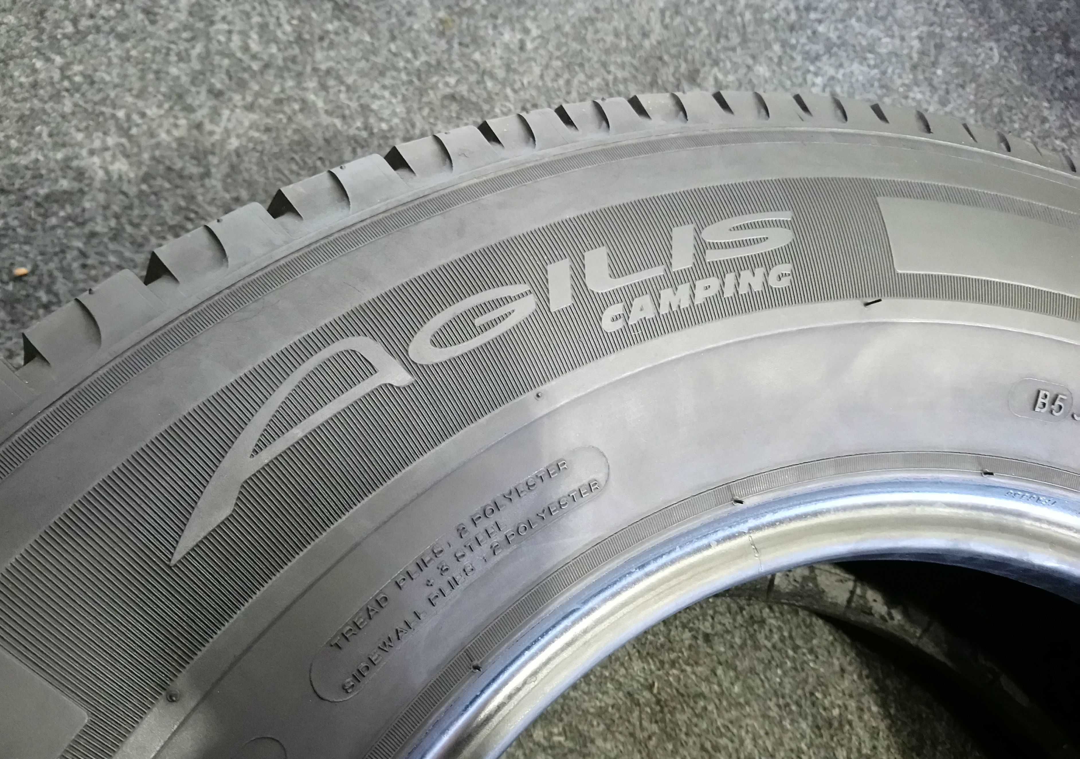 225/75R16C Michelin Agilis Camping // 7,7 mm
