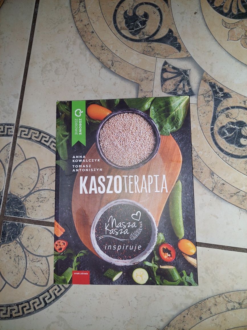 książka kulinarna Kaszoterapia