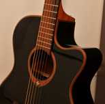 Gitara elektroakustyczna LAG T100ACE BLK