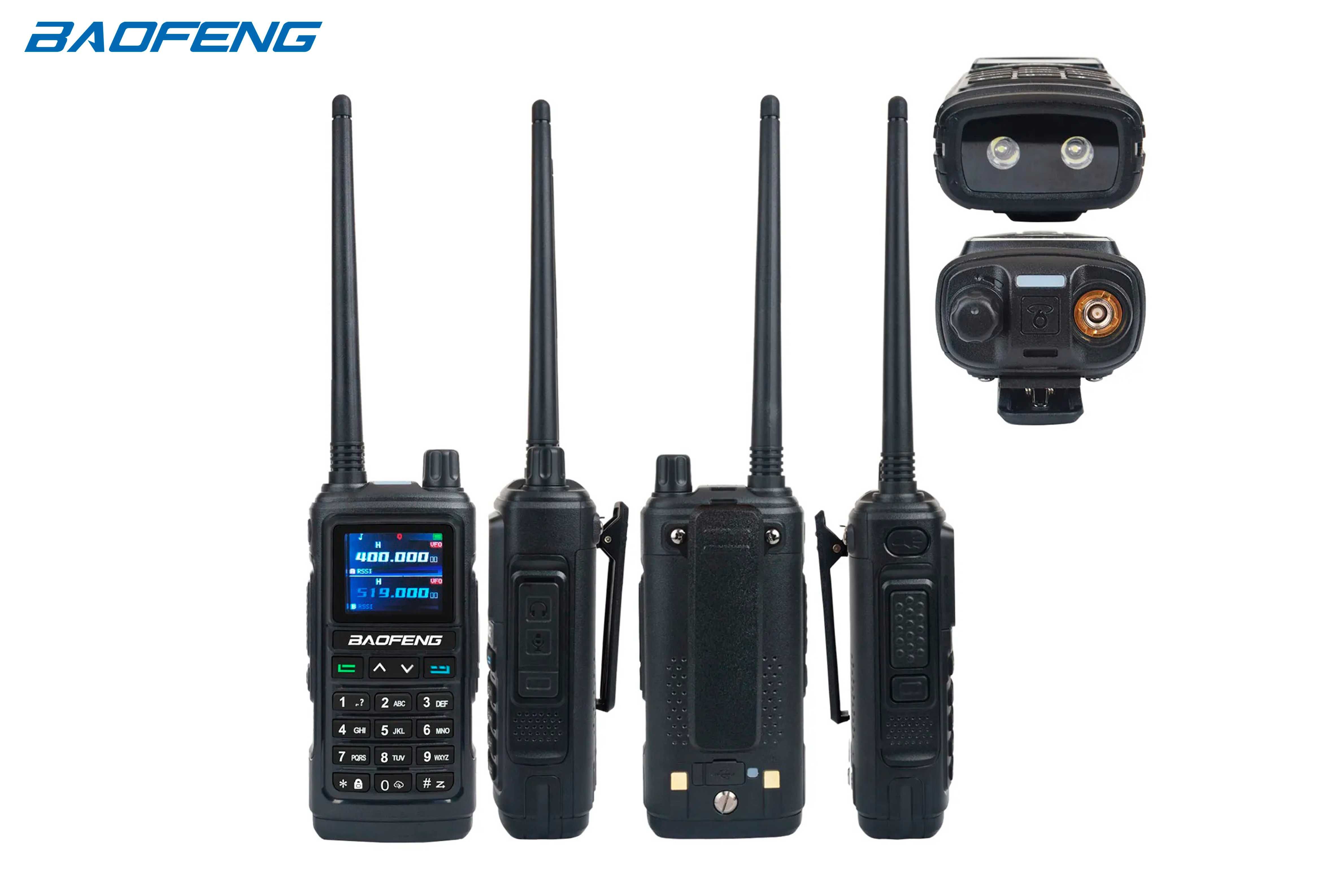 Rádio Baofeng UV-17 Pro 6 Bandas com GPS