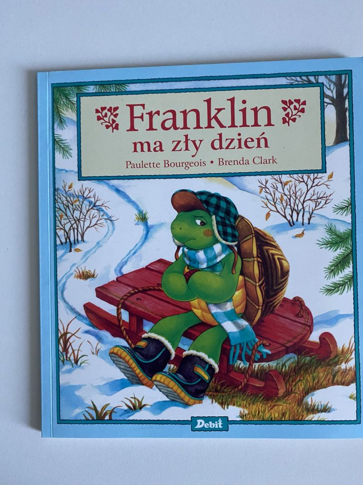 Sprzedam książki Franklin i Dzień z tatą oraz Franklin ma zły dzień