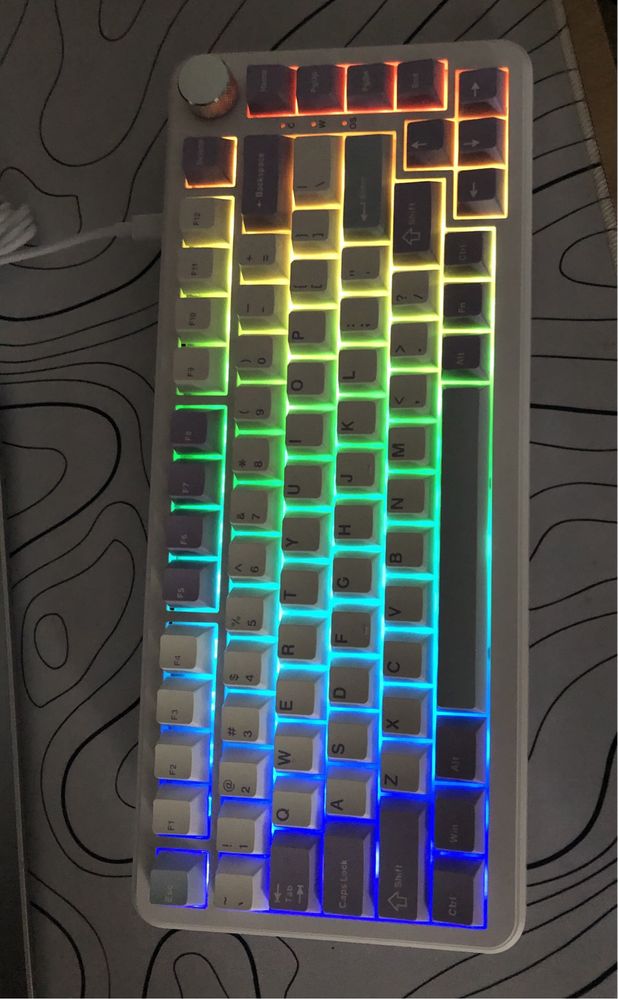 Ігрова клавіатура AJAZZ AK820 MAX, з RGB підсвічуванням