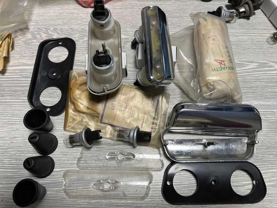 подсветка номера бампера ваз хром 2101/2103/21011