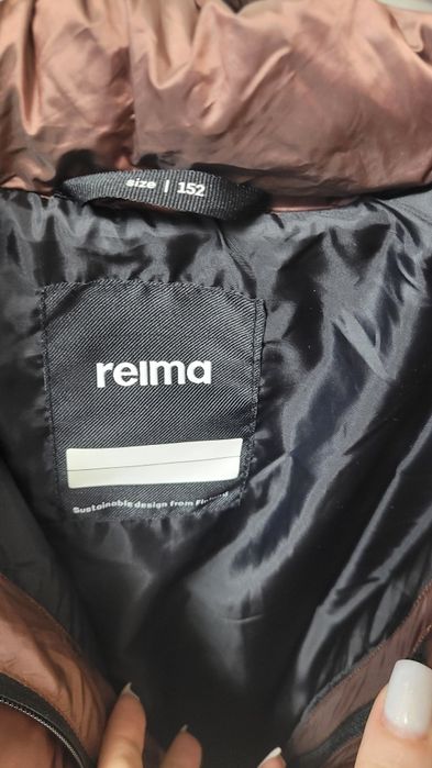 Куртка пальто  Reima Рейма шоколадного кольору в ідеалі!