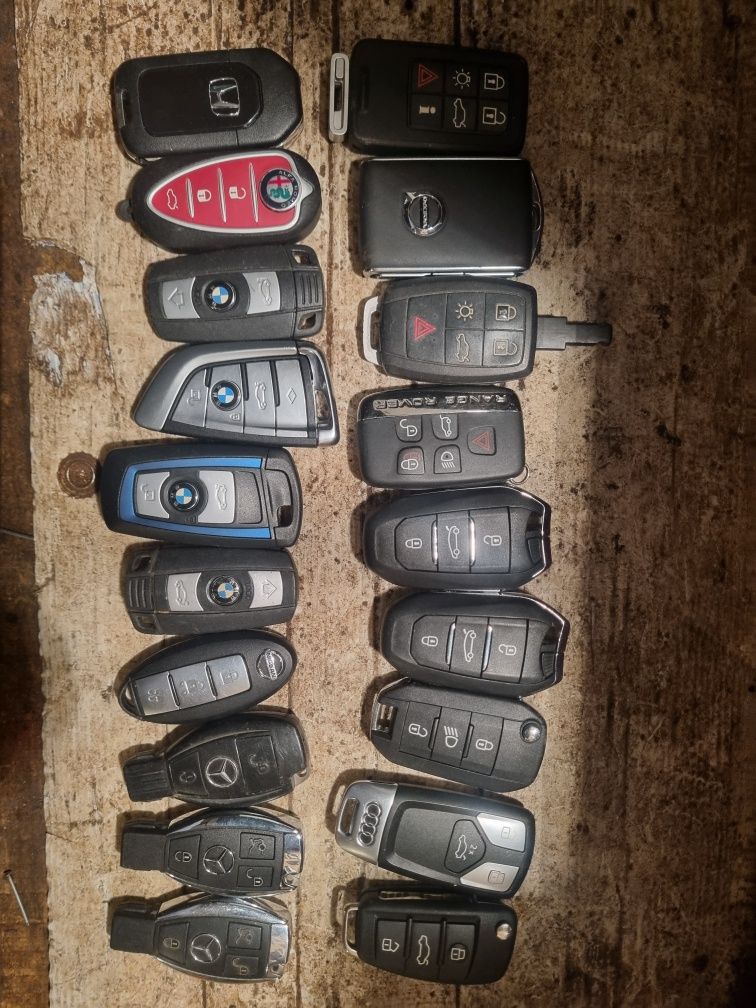 Carcaças de chaves para carros