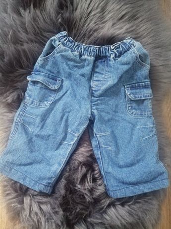 Spodnie jeans chłopięce 0-3 miesięcy