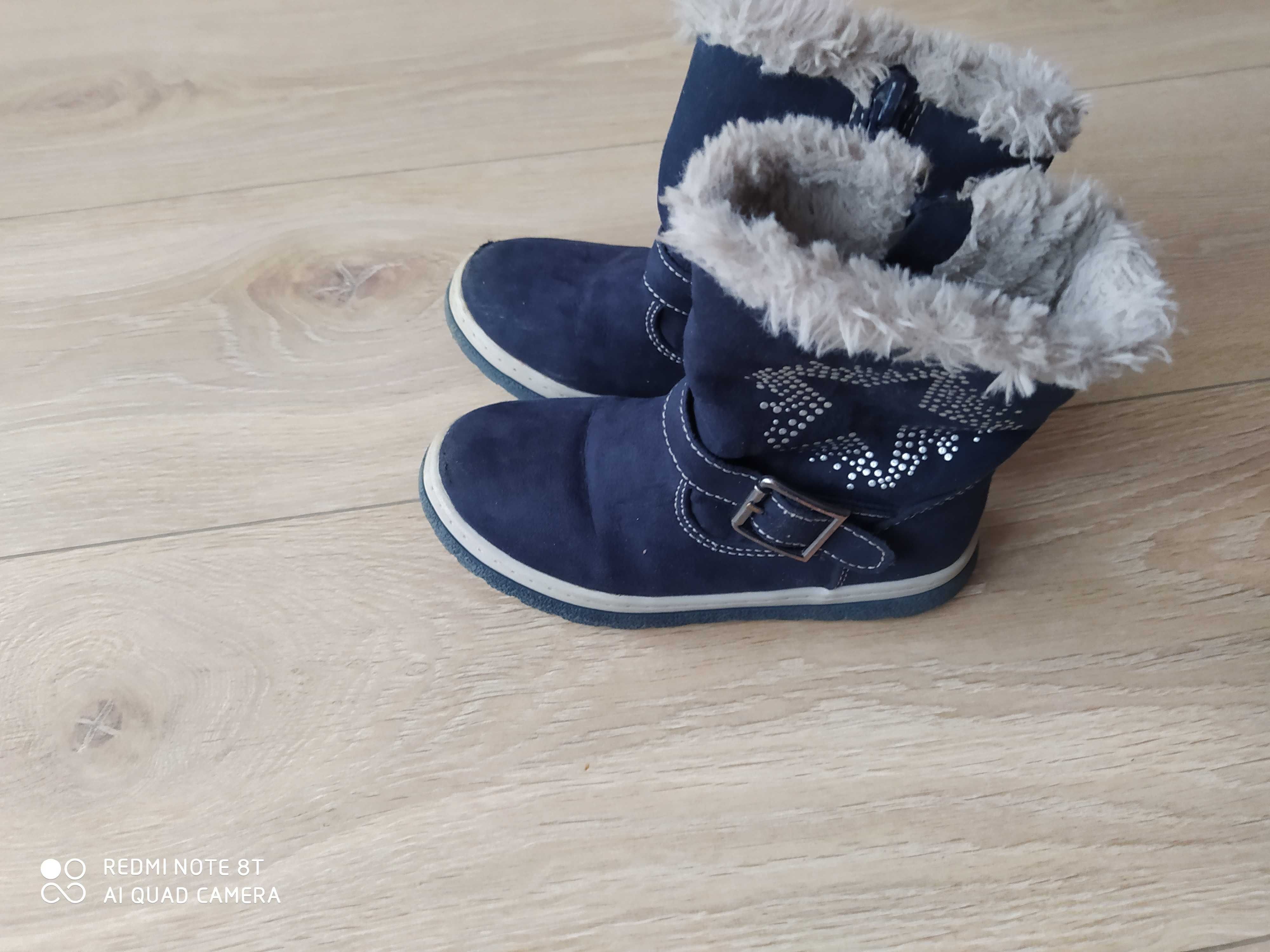Trzewiki, buty zimowe dla dziewczynki Lupilu 27