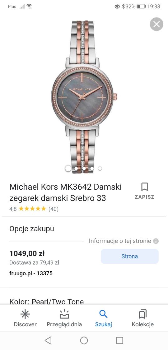 Okazja !!! Zegarek Michael Kors